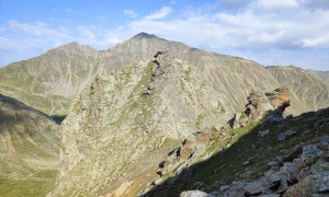 Bergtour Sauspitze zum Gabesitten - Rückblick Sauspitze