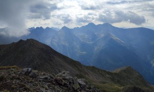 Bergtour Sauspitze zum Gabesitten - vierter Gipfel westliches Althaus, Blick zum Rappler