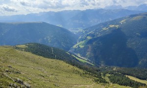 Bergtour Sauspitze zum Gabesitten - Bergmesse Unterer Gabesitten, Blick nach Außervillgraten