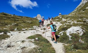 Bergtour Schusterplatte - Aufstieg Altensteinertal