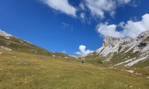 Bergtour Schusterplatte - Aufstieg zum Innichriedl