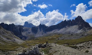 Bergtour Schusterplatte - Aufstieg zum Innichriedl