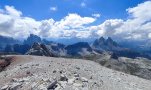 Bergtour Schusterplatte - Gipfelsieg mit Zwölferkofel und Drei Zinnen