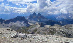 Bergtour Schusterplatte - Gipfelsieg mit Paternkofel, Toblinger Knoten und Drei Zinnen