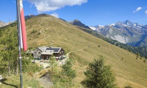 Bergtour Rotenkogel - Rückblick Kals-Matreier-Törl-Haus