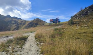 Bergtour Rotenkogel - Aufstieg, kurz vor der Adler Lounge