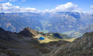 Bergtour Rotenkogel - Aufstieg Richtung Gorner