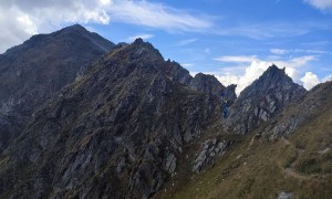 Bergtour Rotenkogel - Aufstieg Gipfel