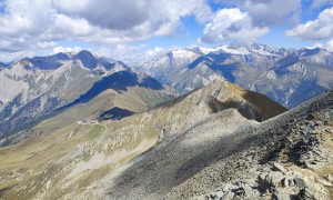 Bergtour Rotenkogel - Gipfelsieg, Blick zur Adler Lounge