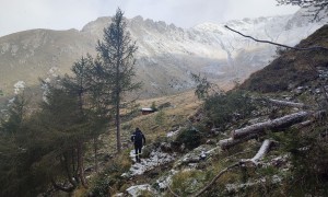 Bergtour Paterskopf - Aufstieg Richtung Zare