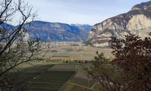 Klettersteig Rio Secco - Ausblick beim Einstieg Klettersteig