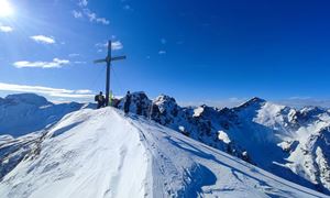 Skitour Schwalbenkofel, Schulterhöhe - Tourbild