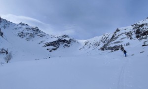 Skitour Schöntalhöhe - beim Oberboden