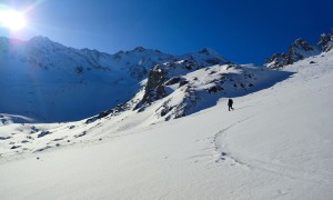 Skitour Ahrner Kopf - Zustieg Windtal