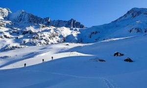 Skitour Ahrner Kopf - Aufstieg