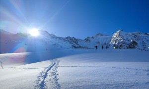 Skitour Ahrner Kopf - Aufstieg