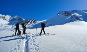 Skitour Ahrner Kopf - Aufstieg