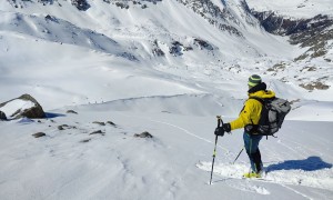 Skitour Ahrner Kopf - Abfahrt