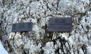 Klettersteig Pößnecker - beim Einstieg