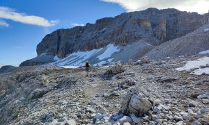 Klettersteig Pößnecker - Gehgelände