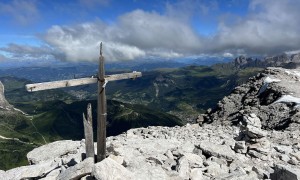 Klettersteig Pößnecker - Gipfelsieg Piz Selva