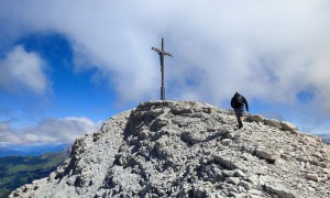 Klettersteig Pößnecker - Gipfelsieg Piz Miara