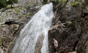 Klettersteig Pößnecker - Abstieg