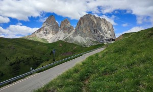 Klettersteig Pößnecker - Rückweg, kurz vor dem Sellajoch