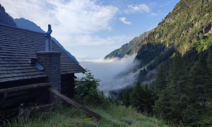 Bergtour Hochgolling - bei der Vorderen Zugriegelalm