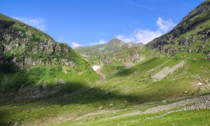 Bergtour Hochgolling - beim Göriachwinkel, Blick Richtung Landawirseehütte