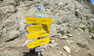 Bergtour Hochgolling - bei der Gollingscharte