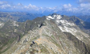 Bergtour Hochgolling - Aufstieg über Nordwestgrat, Rückblick