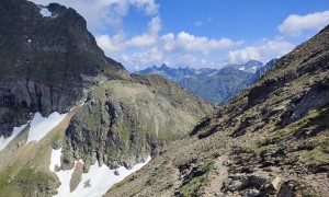 Bergtour Hochgolling - Abstieg zur Gollingscharte