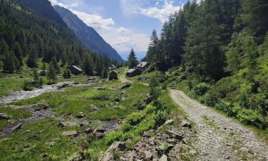 Bergtour Hochgolling - Rückweg Göriachtal, bei der vorderen Zugriegelalm