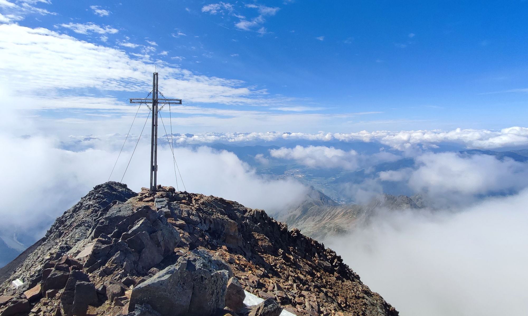 Tourbild - Bergtour Große Windschar (Südtirol)