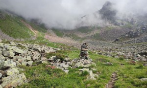 Bergtour Große Windschar - Aufstieg