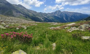 Bergtour Große Windschar - Abstieg, Blick zum Zinsnock