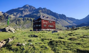 Bergtour Debantgrat - bei der Hochschoberhütte mit Hochschober