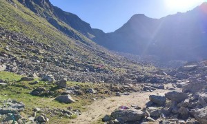 Bergtour Debantgrat - Aufstieg zum Gartlsee