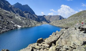 Bergtour Debantgrat - Abstieg, beim Gartlsee