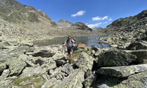 Bergtour Debantgrat - Abstieg, beim Gartlsee