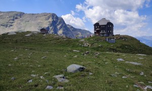 Bergtour Debantgrat - bei der Hochschoberhütte