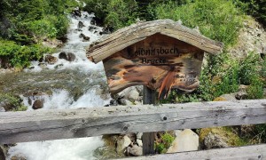 Bergtour Debantgrat - bei der Leibnitzbachbrücke