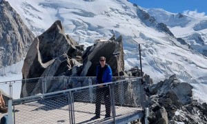 Hochtour Mont Blanc - Cosmiques-Hütte