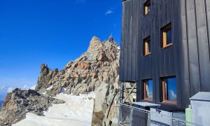 Hochtour Mont Blanc - Cosmiques-Hütte