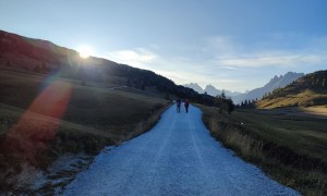 Wanderung Strudelkopf - Rückweg