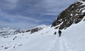 Zustieg Mantova Hütte - Querung