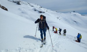 Zustieg Mantova Hütte - Aufstieg