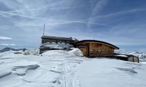 Zustieg Mantova Hütte - Tagesziel