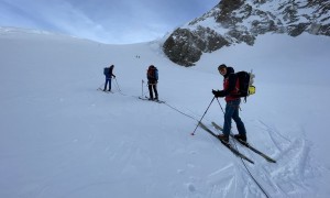 Skihochtour Monte Rosa - Aufstieg